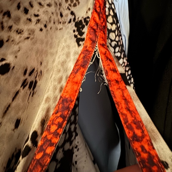 All Saints Multicolor Snake Print Robe - Picture 7 of 7